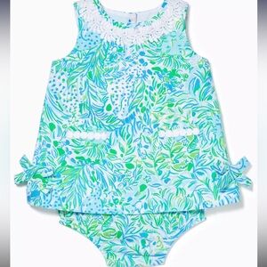 NWT 18-24m shift with bloomers